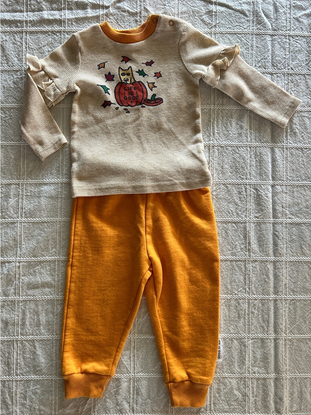 Life is good Fall toddler set